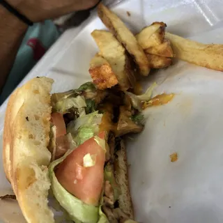 Caribbean Chicken Sandwich