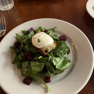 Goat Cheese Salad - Spinach