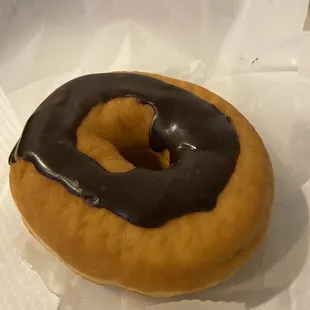 Dear Caribou, this is sad. The ratio of frosting to donut is beyond wrong!!