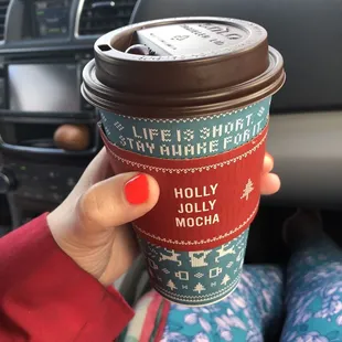 My free birthday drink! Sign up for perks!!