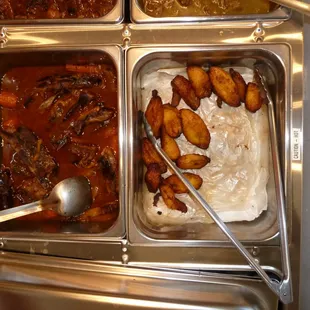 plantains, beef stew
