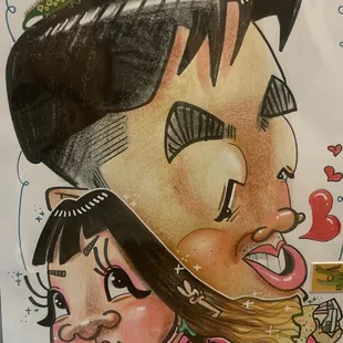 My partner and I - done by Saemee