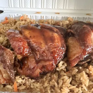 BBQ fried rice
