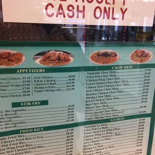 Cash only... avoiding the IRS lol