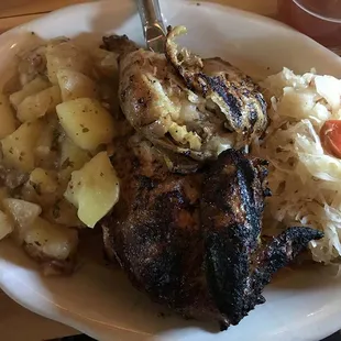 Herb Roasted Split Chicken