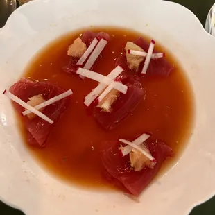 Tuna crudo