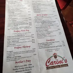 Prices have gone up since I was here.