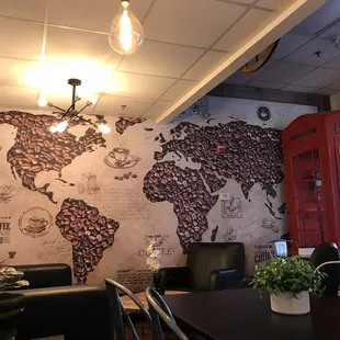 interior, sushi and sashimi