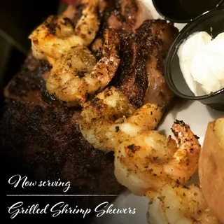 Grilled Shrimp Skewer