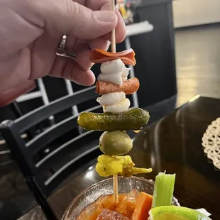 The &quot; Gourmet Bloody Mary&quot; gets the full &quot; Buffet&quot;