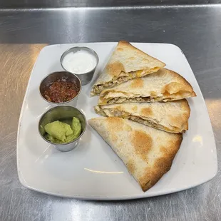 Crispy Quesadilla is a solid snack!