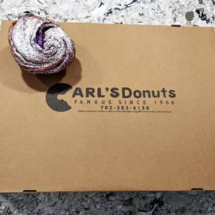 06/09/23 Ube Croissant Donut