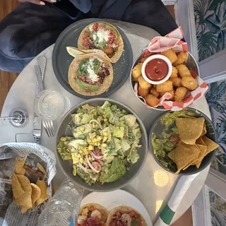 Romaine & Grilled Corn Salad