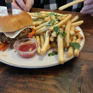 Kansas Pulled Pork Sandwich