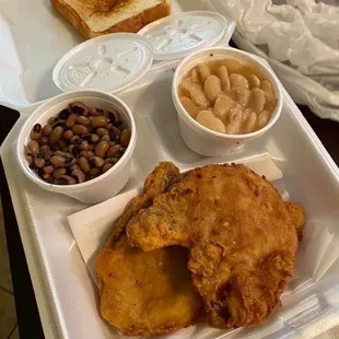 Fried pork chops