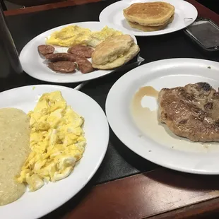 Breakfast was . I'll try to stop by for lunch one day. Wish the hours were extended though.