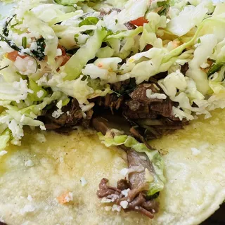 Apple Smoked Carne Asada Taco