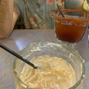 Pain killer and modelo michi