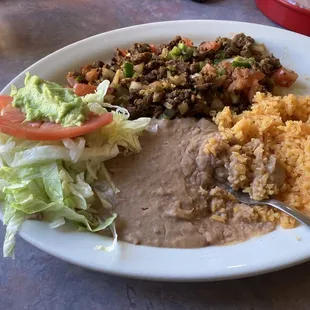 Huevos Ala Mexicana Plate