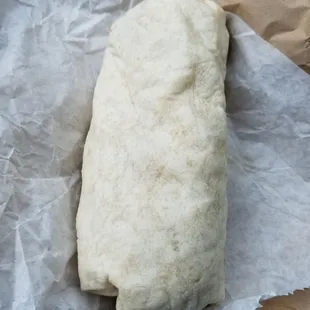 Big burrito with meat, rice, beans, lettuce and tomato definitely getting this again