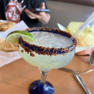 Double margarita w a tajin rim.