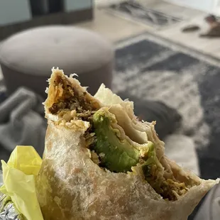 Meat Breakfast Burrito