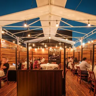 Introducing Carlitos Gardel&apos;s Patio Piazzolla, an exclusive open-air patio located directly behind the restaurant.