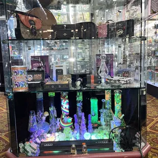 Glow in the dark glass pieces!