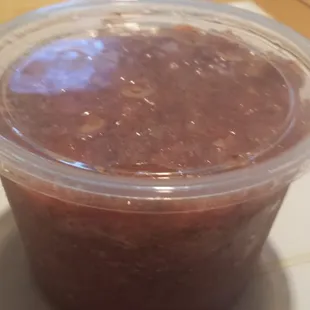 Homemade salsa