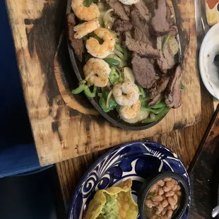 Combo fajitas.