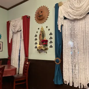 the dining room