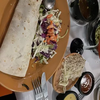Chicken Fajita Burritos