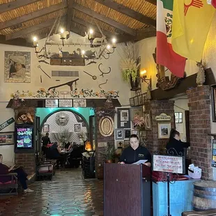 Entry of the restaurant