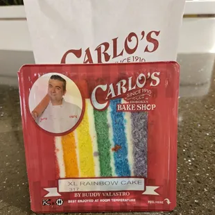 Rainbow cake