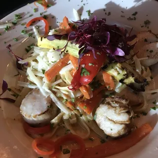 Pan-Seared Jumbo Sea Scallop and Shrimp Salad*