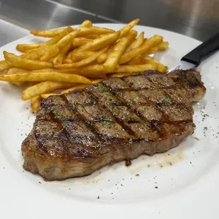 New your strip and fries