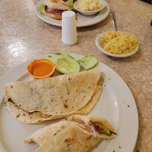 Carlo&apos;s Tacos - Highly Recommend 12/10 .....  add a side of Rice....  Wife ordered The Sub w/ Potatoe Salad 9/10
