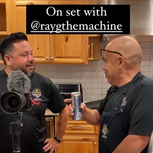 Reality show in the making! A Day with Carlos Mejia's Curbside Kitchen. Coming soon