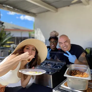 Birthday and Graduation celebrate! Loving dem tacos!!