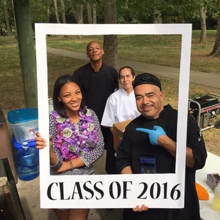 Carlos and crew did an amazing job catering my daughters graduation party. Food was on point