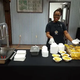 Getting ready for cocktail hour!