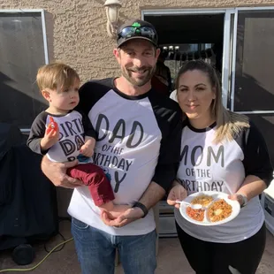 Celebrating a 1st Birthday with dem tacos!