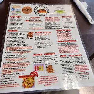 menu, sushi and sashimi