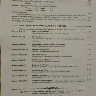 Web people didn't put the whole menu on the site. So here it is :) prices may change in time. May 2016