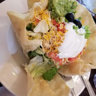 F. Chicken or Beef Taco Salad   Lunch