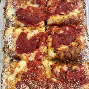 pizza, food