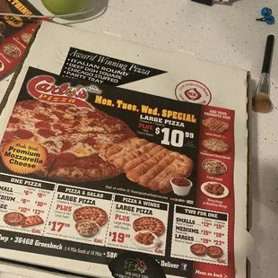 Sealed box