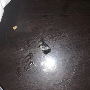 Plastic in my pizza?