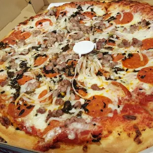 Didn't like this pizza. Crust was beyond soggy.