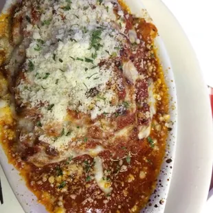 DELICIOUS BAKED LASAGNA